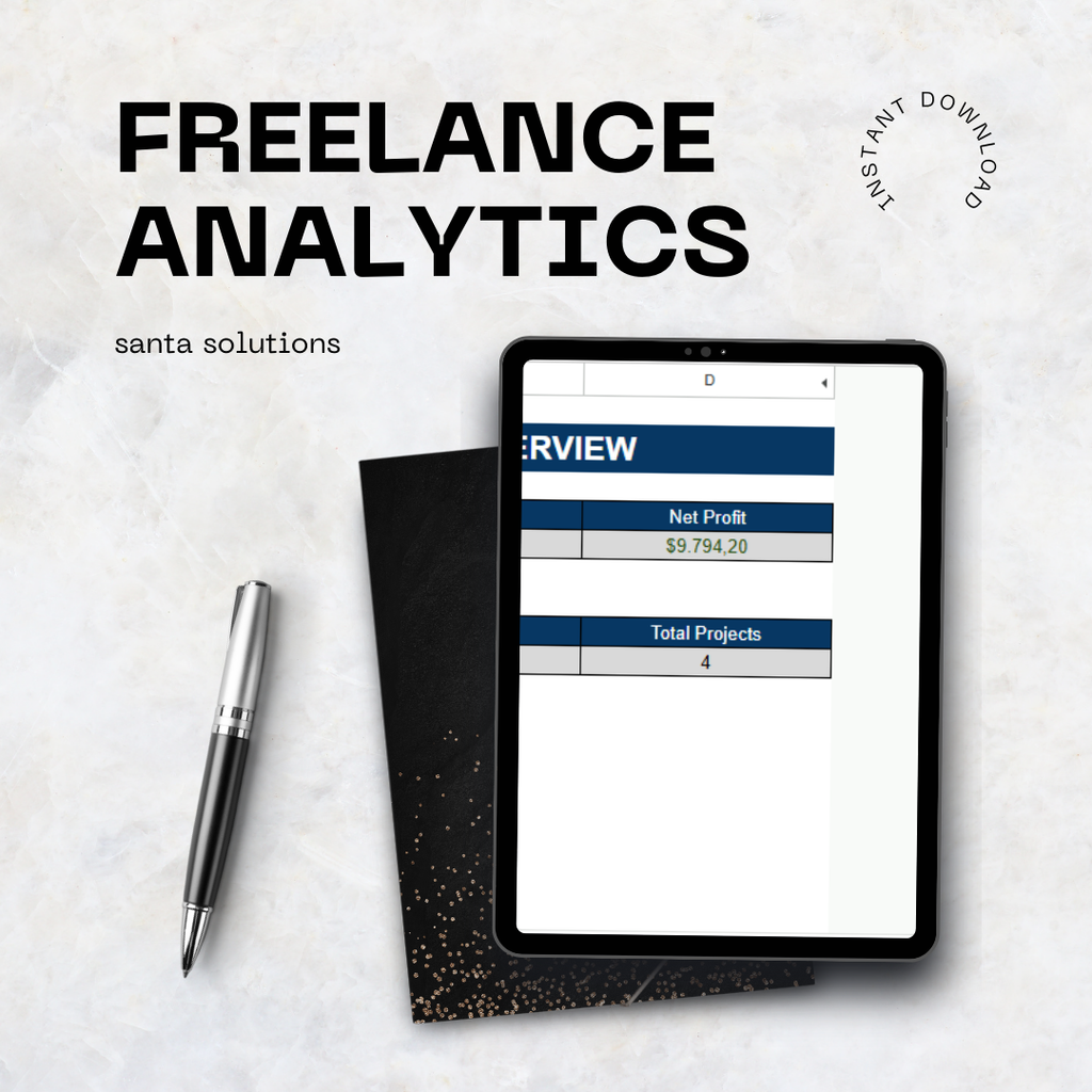 Side Income & Project Profit Tracker | Google Sheets Template
