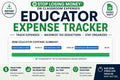 Teacher Expense Tracker for Classroom Supplies | Stop Losing Money & Maximize Tax Deductions